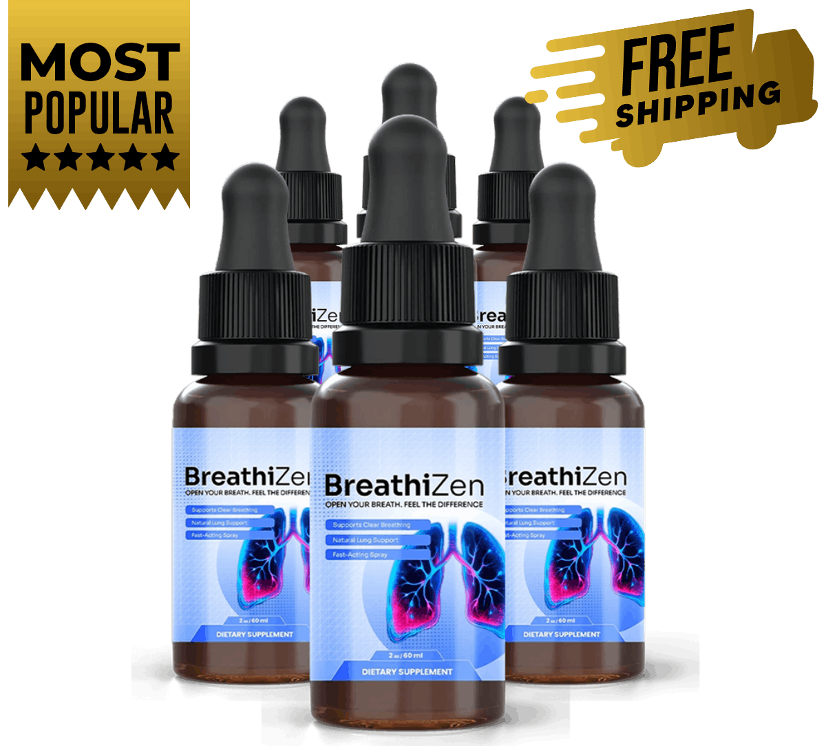 Breathizen 6 bottle